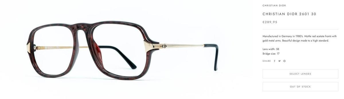 Las gafas que ha utilizado Pedro Sánchez durante la comisión Koldo