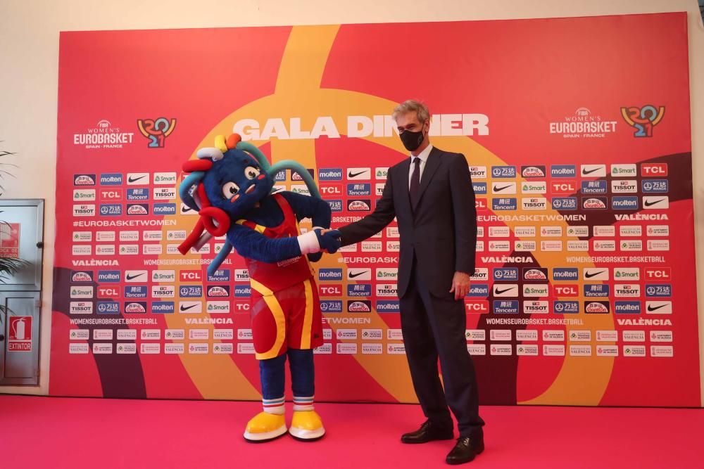 Cena de Gala con motivo del Eurobasket