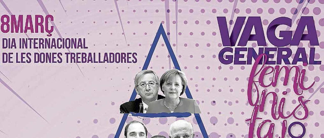 La CUP patrocina el cartel surrealista del Día Internacional de la Mujer. Si los anarquistas catalanes colocan al mismo nivel a Francina Armengol y a José Ramón Bauzá, que acusa a la presidenta de rabiosa catalanista, los cuperos pueden encomendarse a Kim Jong Un.