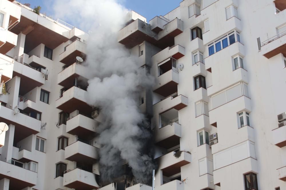 Incendio en Sant Antoni