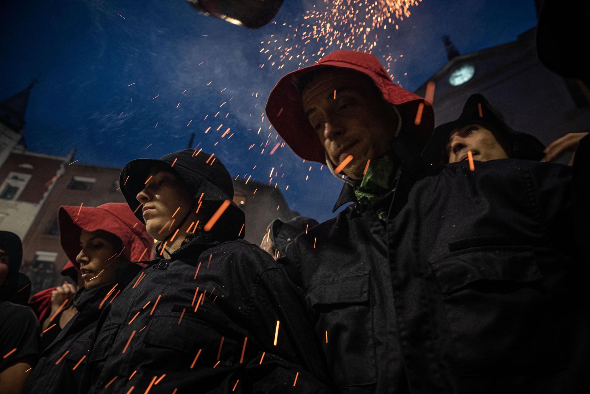 EN FOTOS | Berga salta la Patum Completa