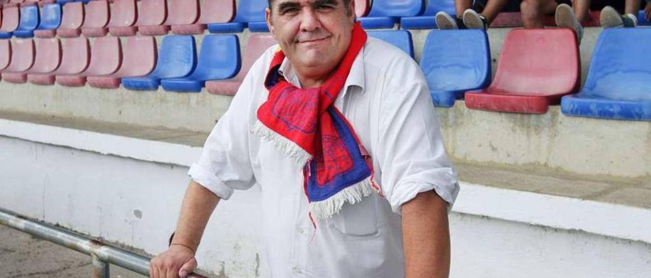 José Manuel Zubiela, presidente del Verín Club de Fútbol.// Iñaki Osorio