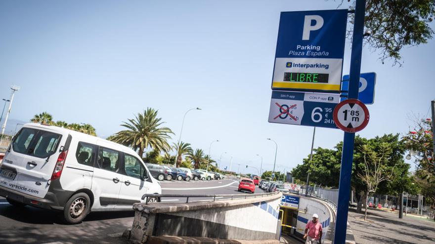 Santa Cruz de Tenerife inicia el rescate de la concesión del aparcamiento de la plaza de España