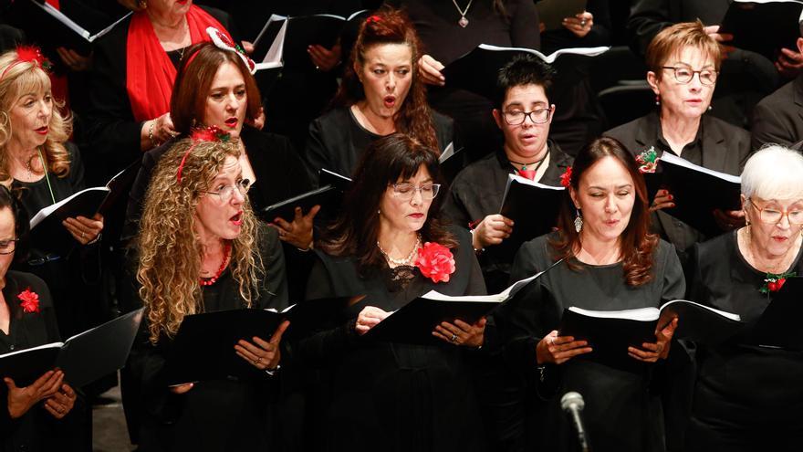 Las imágenes del concierto de Nadal del Cor y la Banda Sinfónica de Ibiza