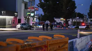 Un atropellament intencionat causa 30 ferits davant un club a Los Angeles