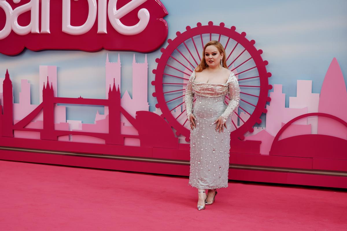 La alfombra rosa en el estreno europeo de Barbie en el centro de Londres