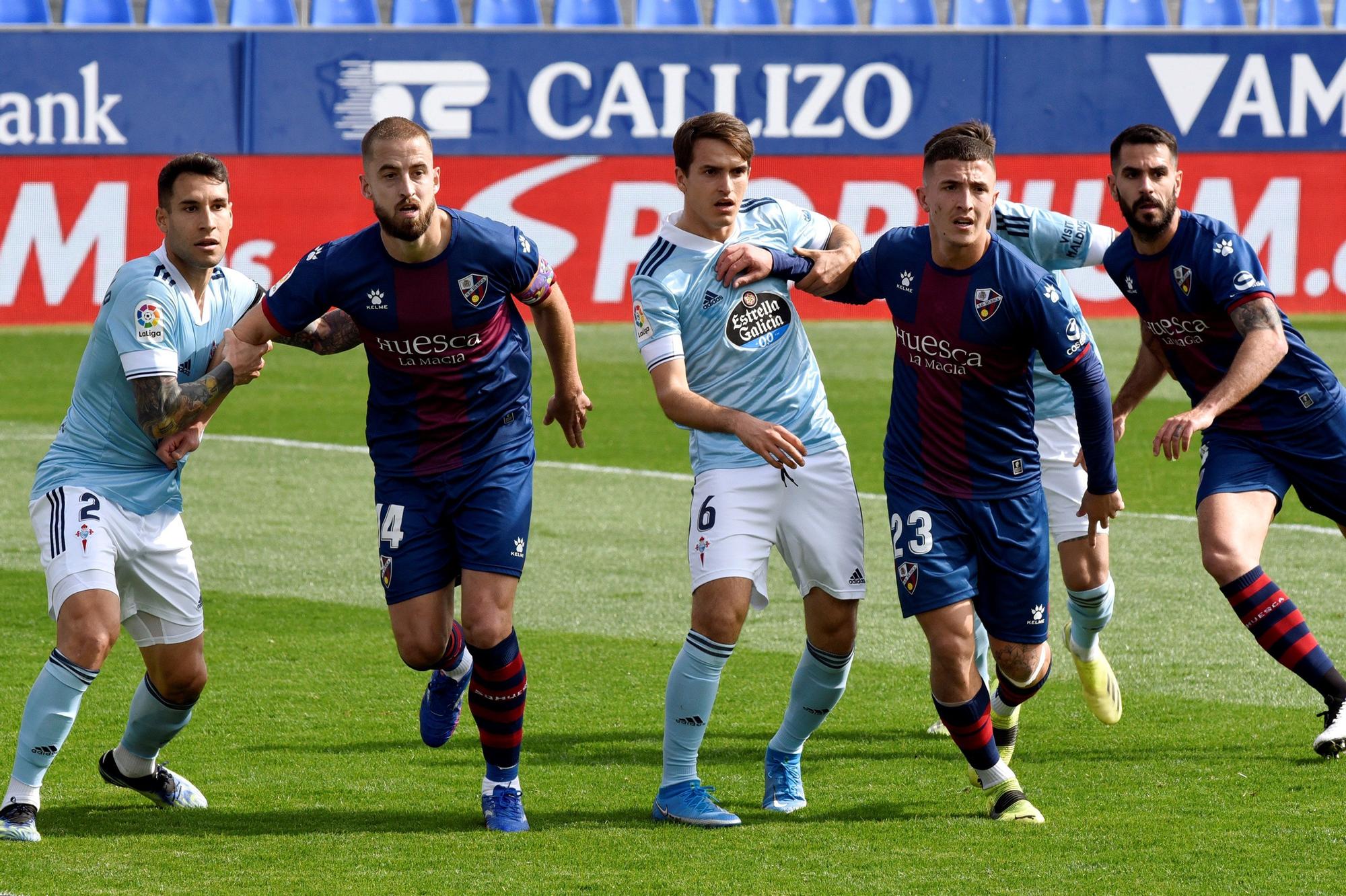 Las mejores imágenes del Huesca - Celta de Vigo