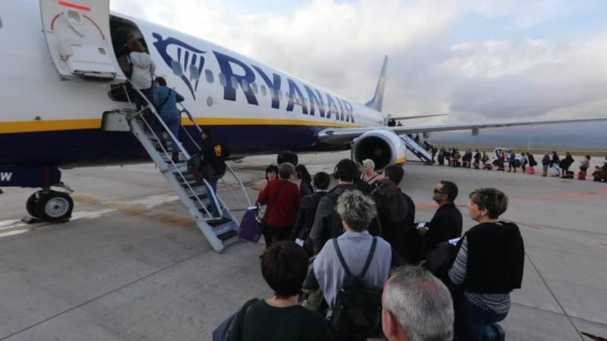 Ryanair vende vuelos a Castellón desde Londres por 9,99 euros