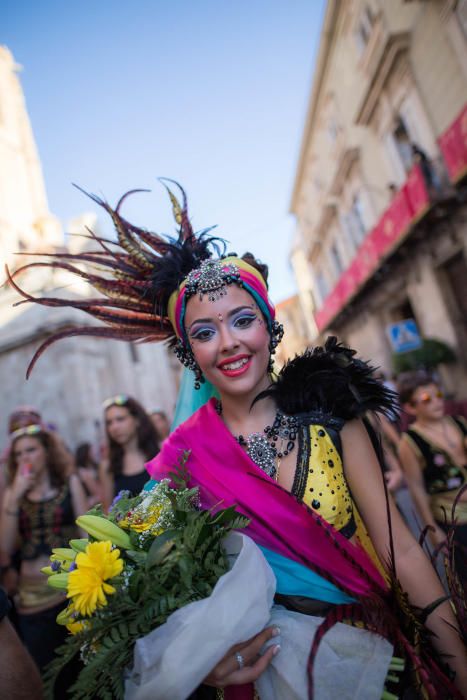 Ofrenda floral en Orihuela