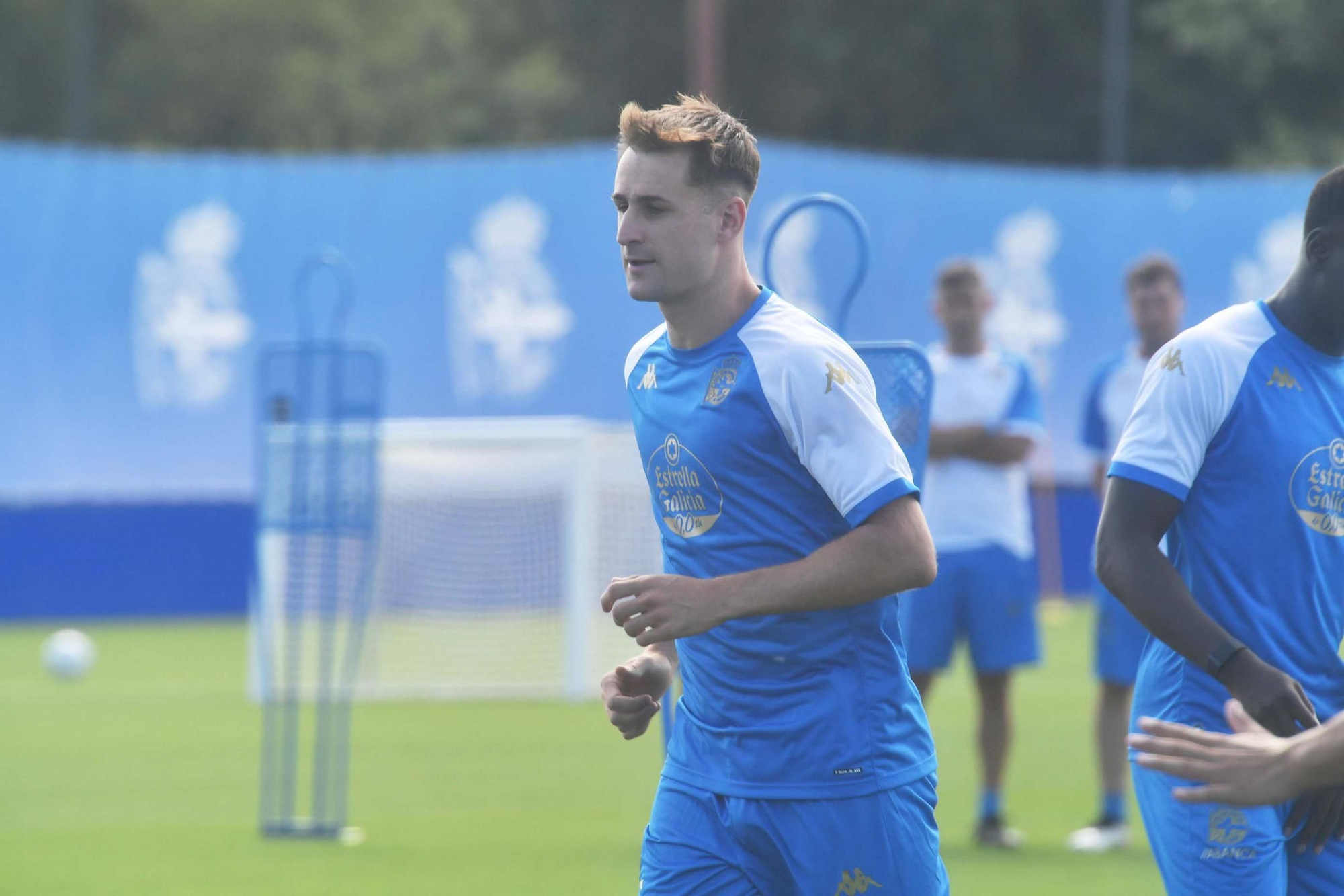 Primer entrenamiento bajo las órdenes de Antonio Hidalgo