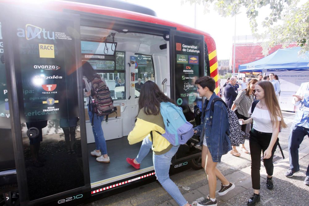 Arriba el primer bus sense conductor a Girona