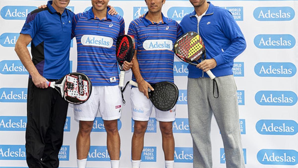 Adeslas patrocina World Padel Tour y la nueva pareja formada por Belasteguín-Lima