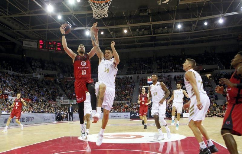 Partido del Casademont contra el Real Madrid