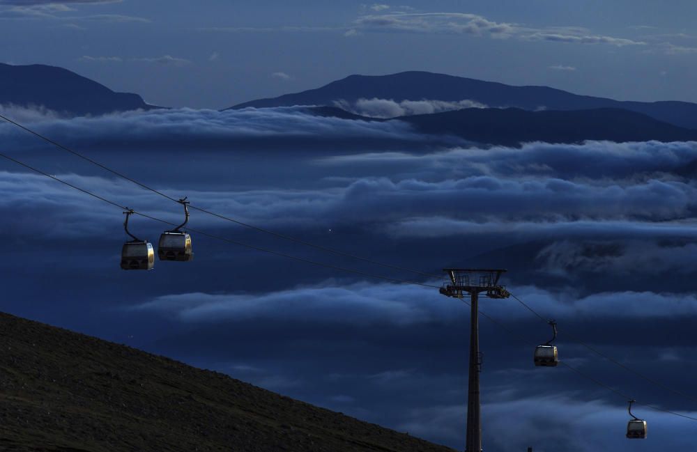 Tossa d’Alp, telecabina i boires a 2.537 m