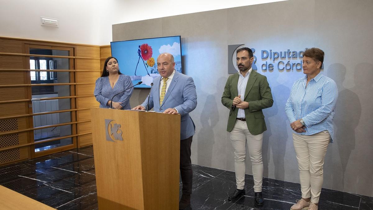 Presentación de la quinta edición de Calles en Flor de Cañete de las Torres.