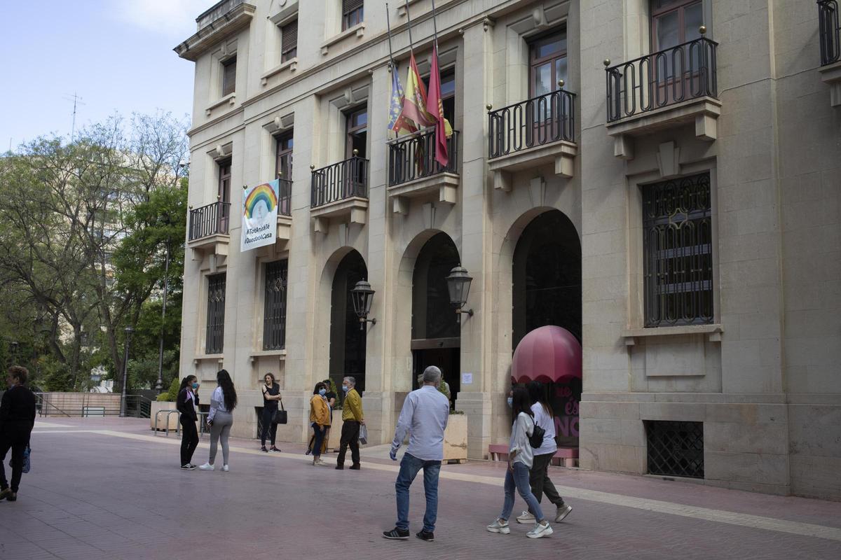 Edificio del Ayuntamiento de Xàtiva, en una imagen de archivo.