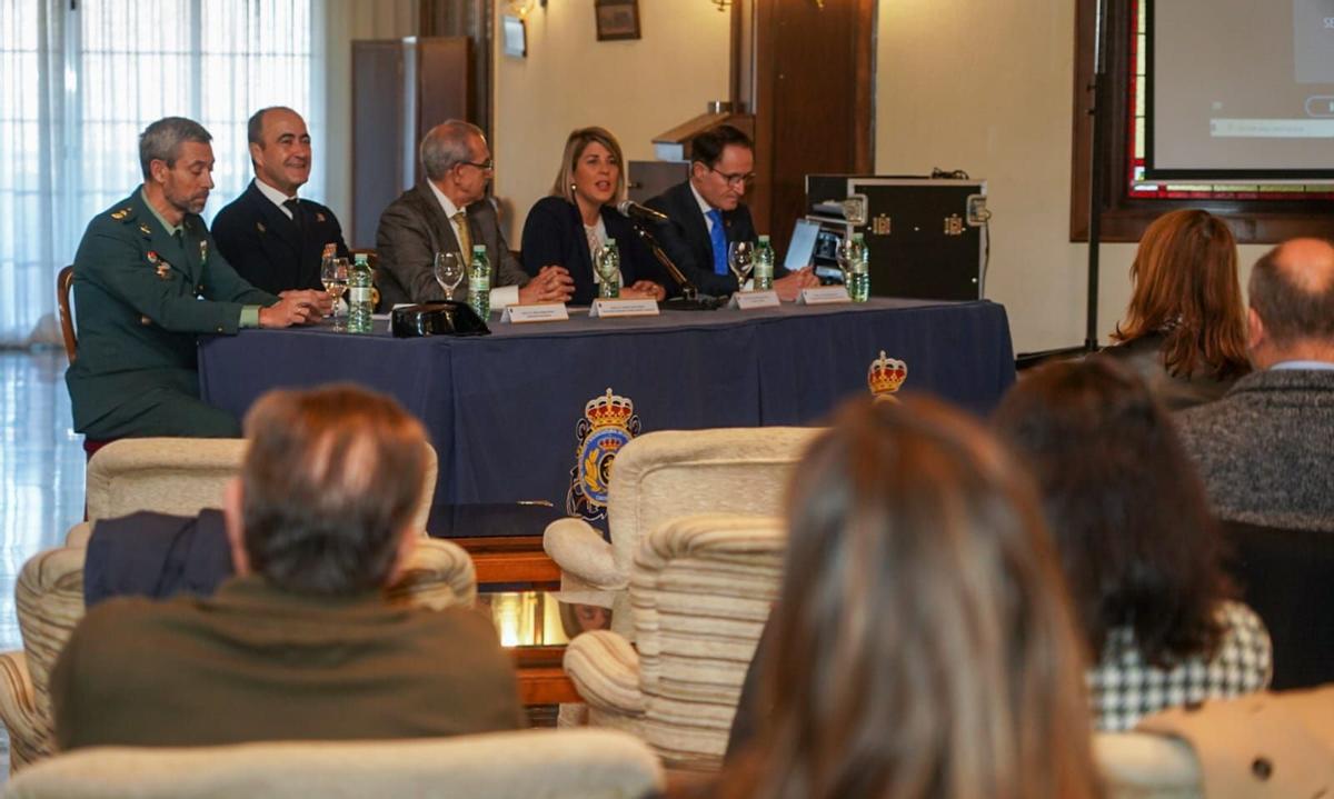 Un momento de la inauguración de la reunión de fiscales en Cartagena.