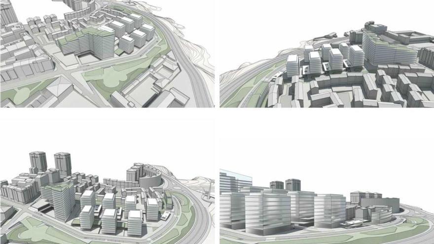 El Concello aprueba para As Percebeiras un plan con un edificio de 14 plantas y otro de 11