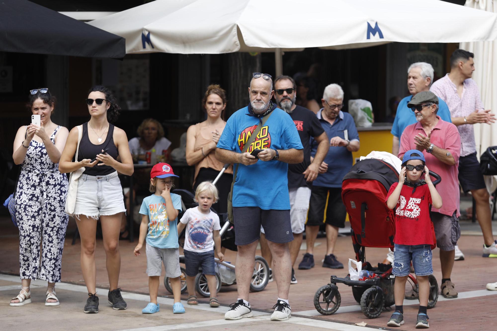 Inici de la festa major de la Bisbal d'Empordà 2023