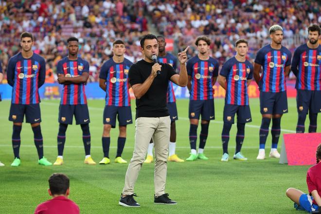 Así se vivió la presentación de los jugadores en el Camp Nou