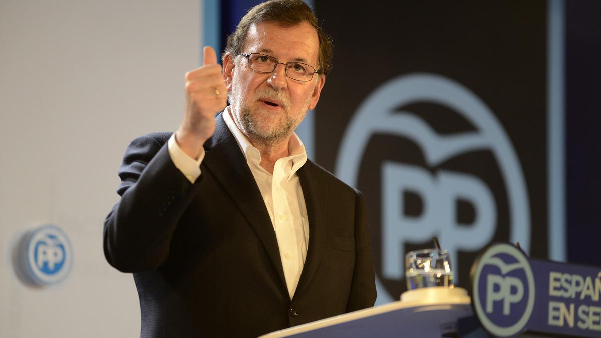 Mariano Rajoy, en la convención del Partido Popular en Barcelona