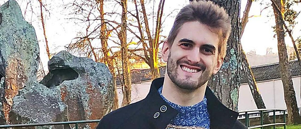 El autor del trabajo, Óscar Barro Guizán