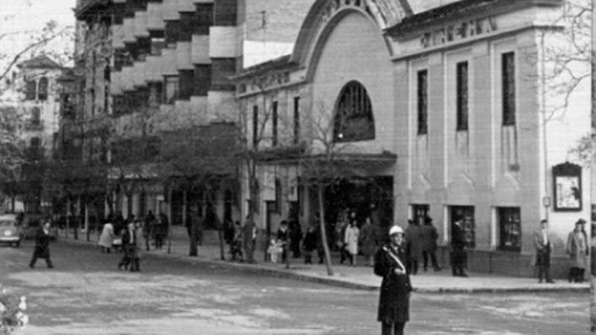 Teatro Cinema Norba en el pasado.