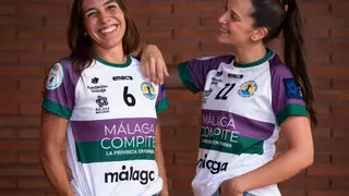 Verde y morado para la segunda equipación del Costa del Sol Málaga