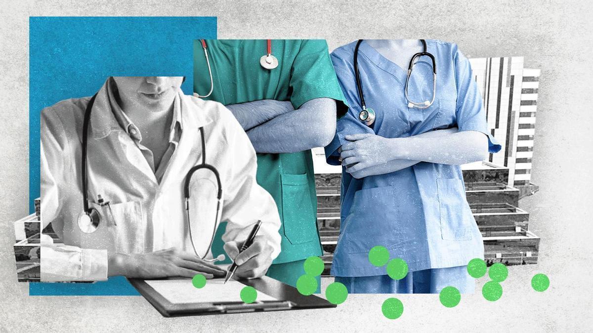 Los plantes de los médicos a las horas extra abocan a la sanidad asturiana a un caos de las demoras.