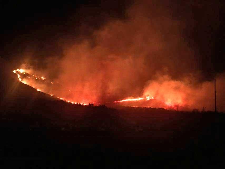 Feuer Pollença Port de Pollença Mallorca