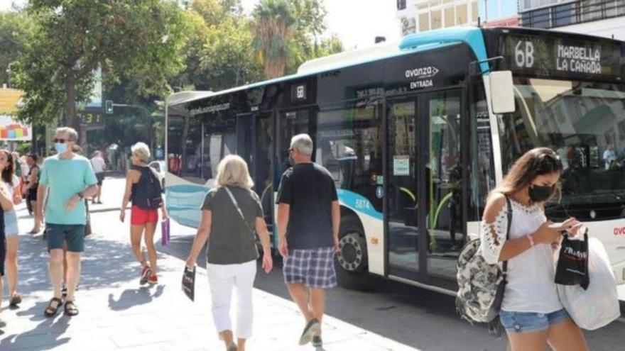 Aumentan un 30 por ciento los viajeros del transporte público de Marbella