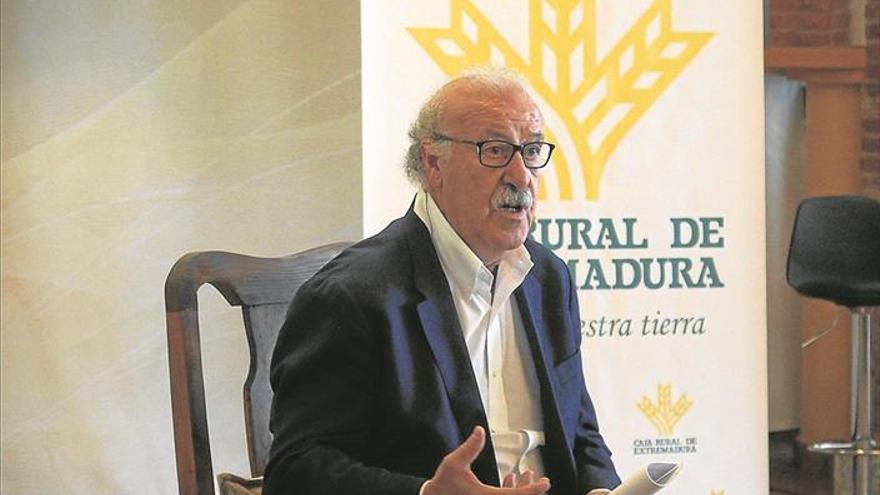 vicente del bosque, conferenciante de lujo