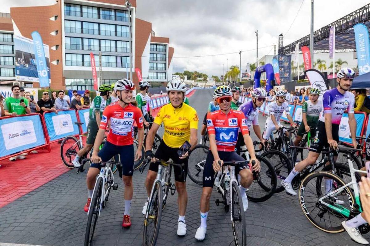 Paula Blasi, Pedro Delgado y Enric Mas, entre los protagonistas del Critérium de La Nucía de este sábado.