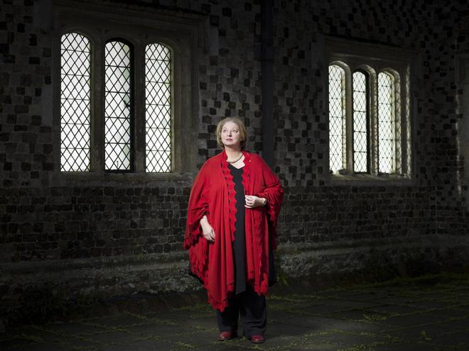 Hilary Mantel, fotografiada en Devon, Inglaterra, en 2012.