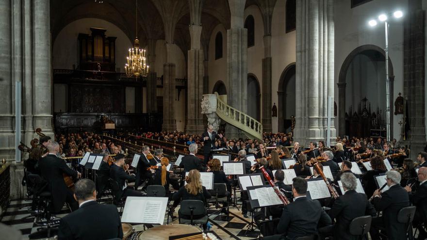 Concierto de la Orquesta Sinfónica en la Catedral de La Laguna