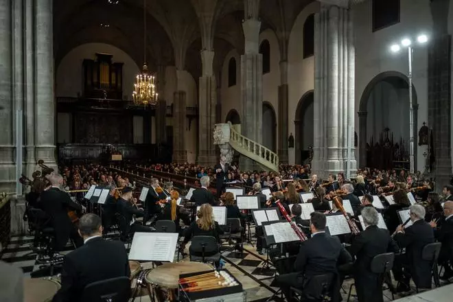 Concierto de la Orquesta Sinfónica en la Catedral de La Laguna