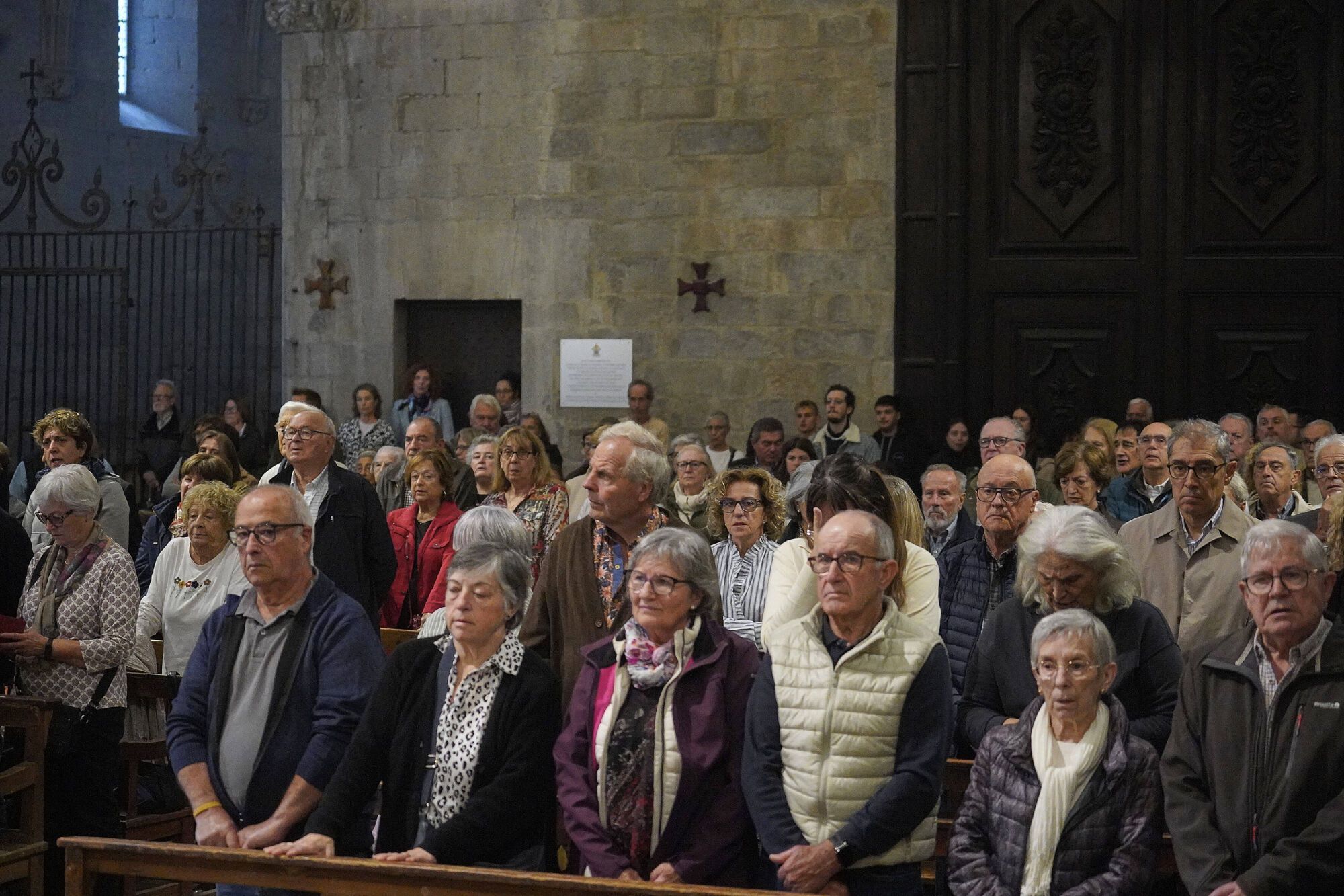 Girona Basílica de Sant Feliu missa de Sant Narcís El Bisbe de Girona evoca Sant Narcís per combatre "la guerra, la fam i la manca d'una vida digna"
