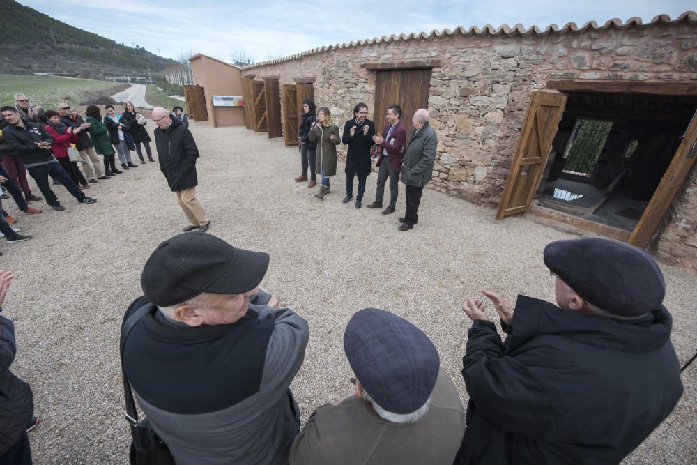 Inauguració de les Tines dels Manxons