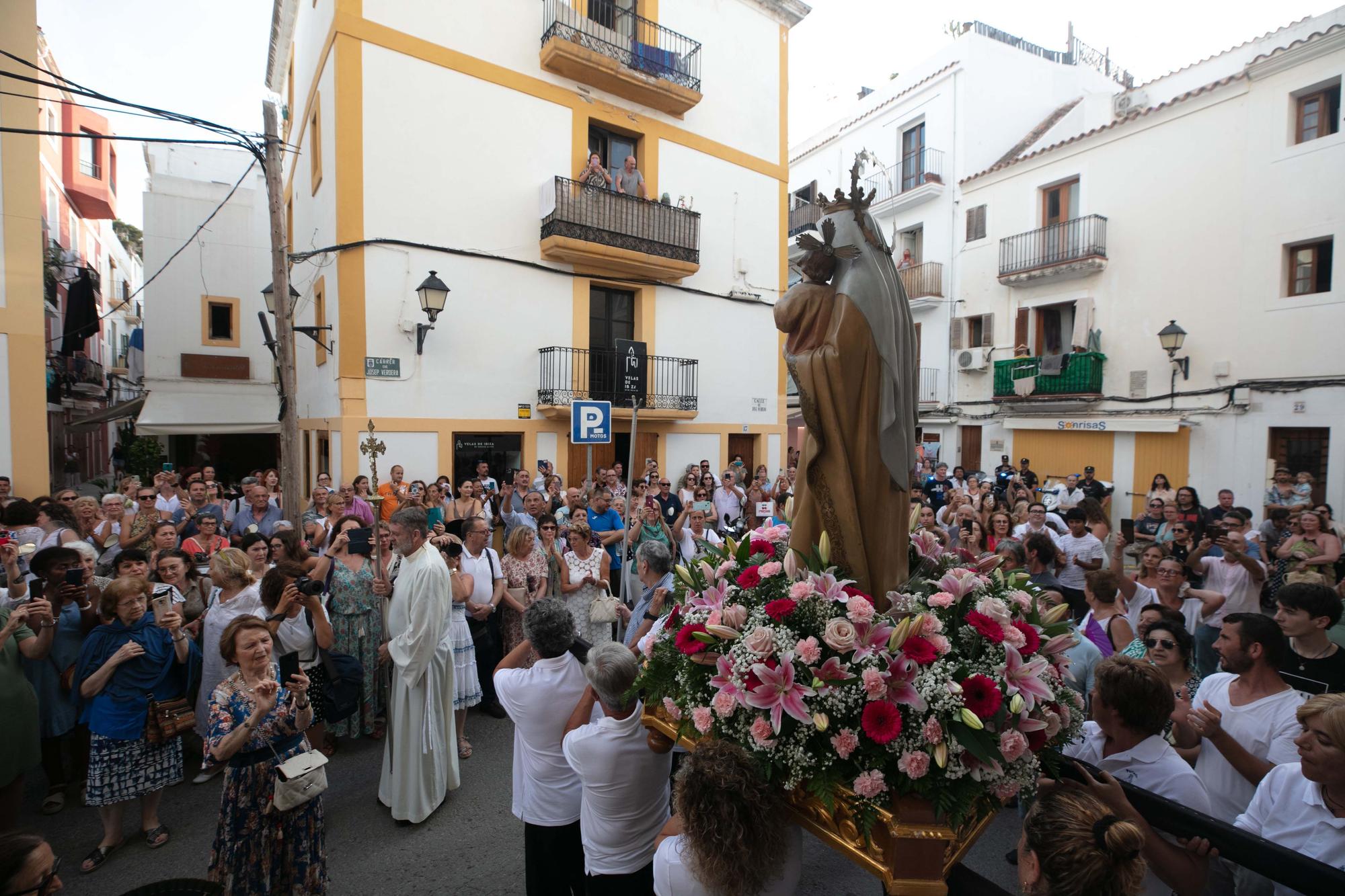 Galería de imágenes de la procesión del Carmen en Ibiza