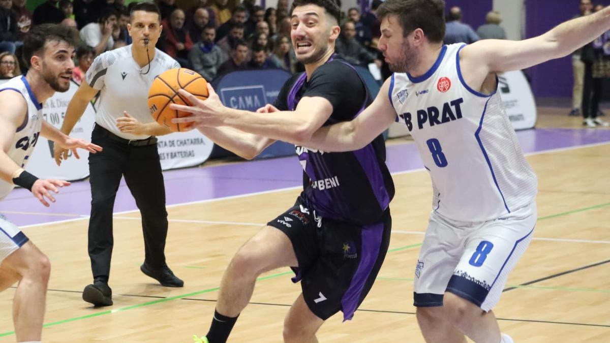 Una imagen del último partido de Proinbeni en Gandia