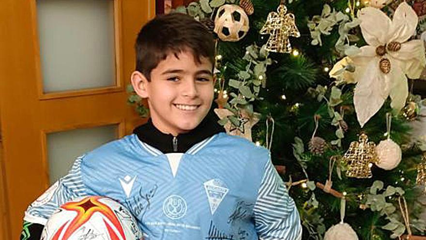 El detalle del CFI Alicante con Nico Lucena, el niño de 10 años que sufrió una doble parada cardiorrespiratoria