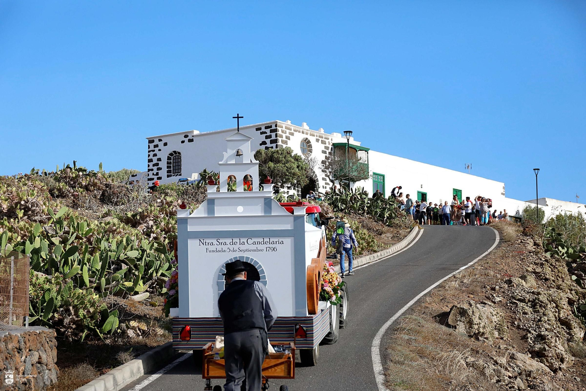 Romería conjunta en los pueblos de Masdache y Conil, en Lanzarote