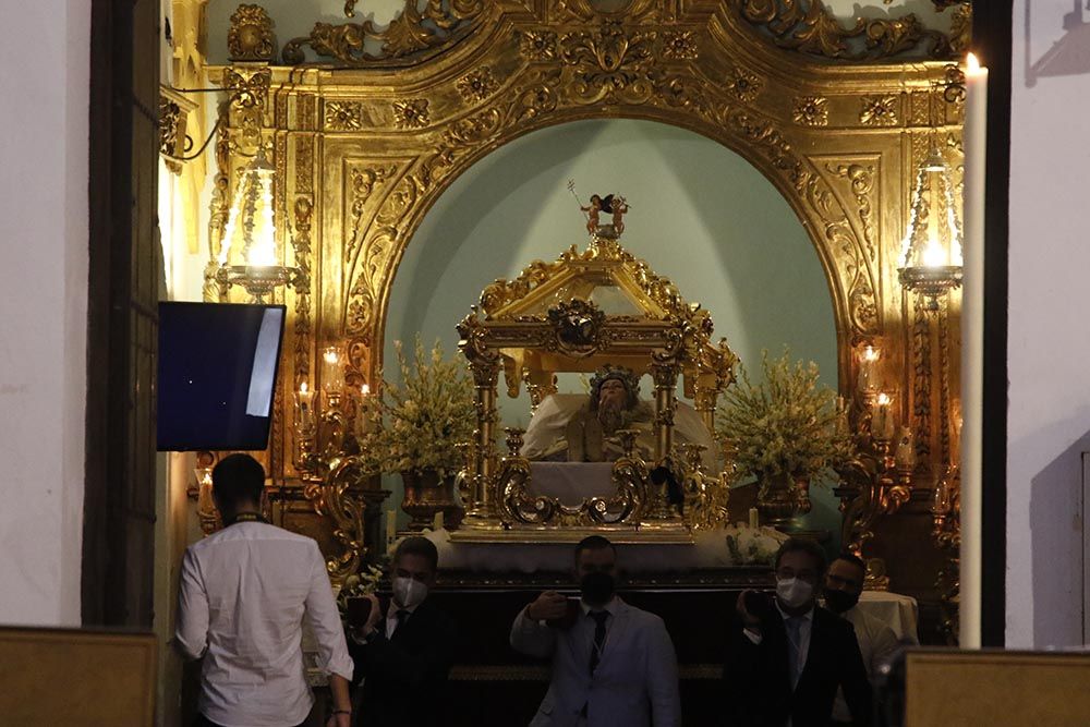 Vialucis de la virgen de Acá en el barrio de San Basilio