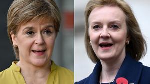 Nicola Sturgeon y Liz Tuss