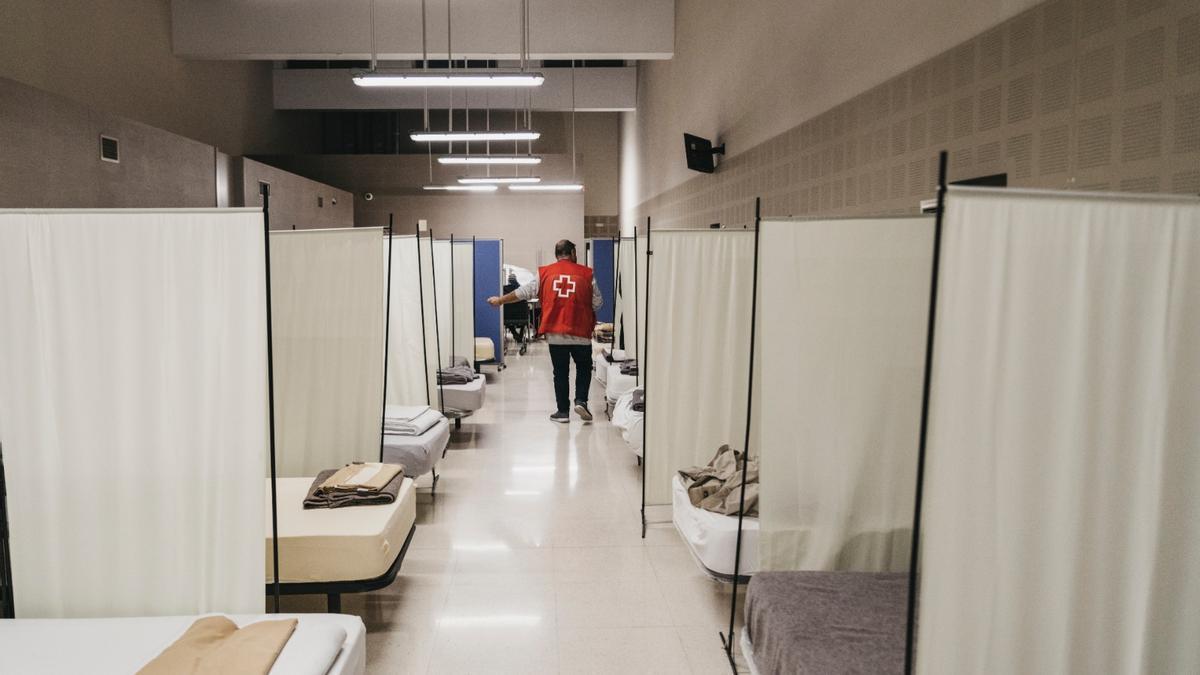 Albergue para personas sin hogar en València