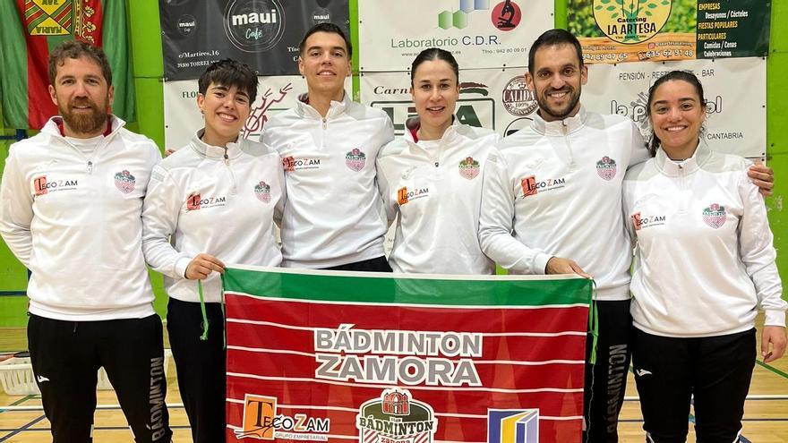 El Bádminton Zamora consigue su gran objetivo: la permanencia en la categoría de bronce de la Primera División de la Liga Nacional