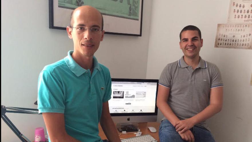 Juan Luis Jiménez (i) y José Andreu, investigadores de Análisis Económico Aplicado de la ULPGC.