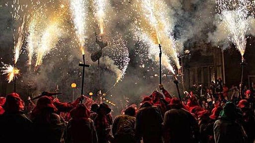 El correfoc és un dels actes més esperats