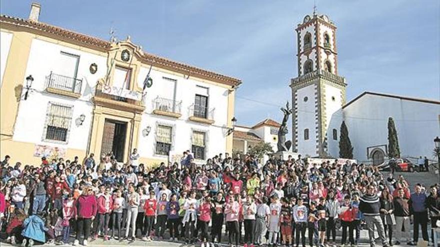 los estudiantes mellarienses corren por los niños