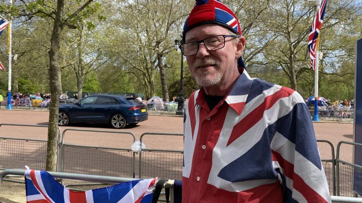 Damian Carpenter, de Leeds, es un habitual en las ceremonias de la familia real británica.